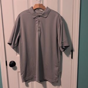 Nike Men's Golf Performance Polo Shirt in Gray